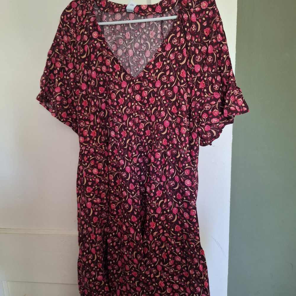 Floral Pink Dress